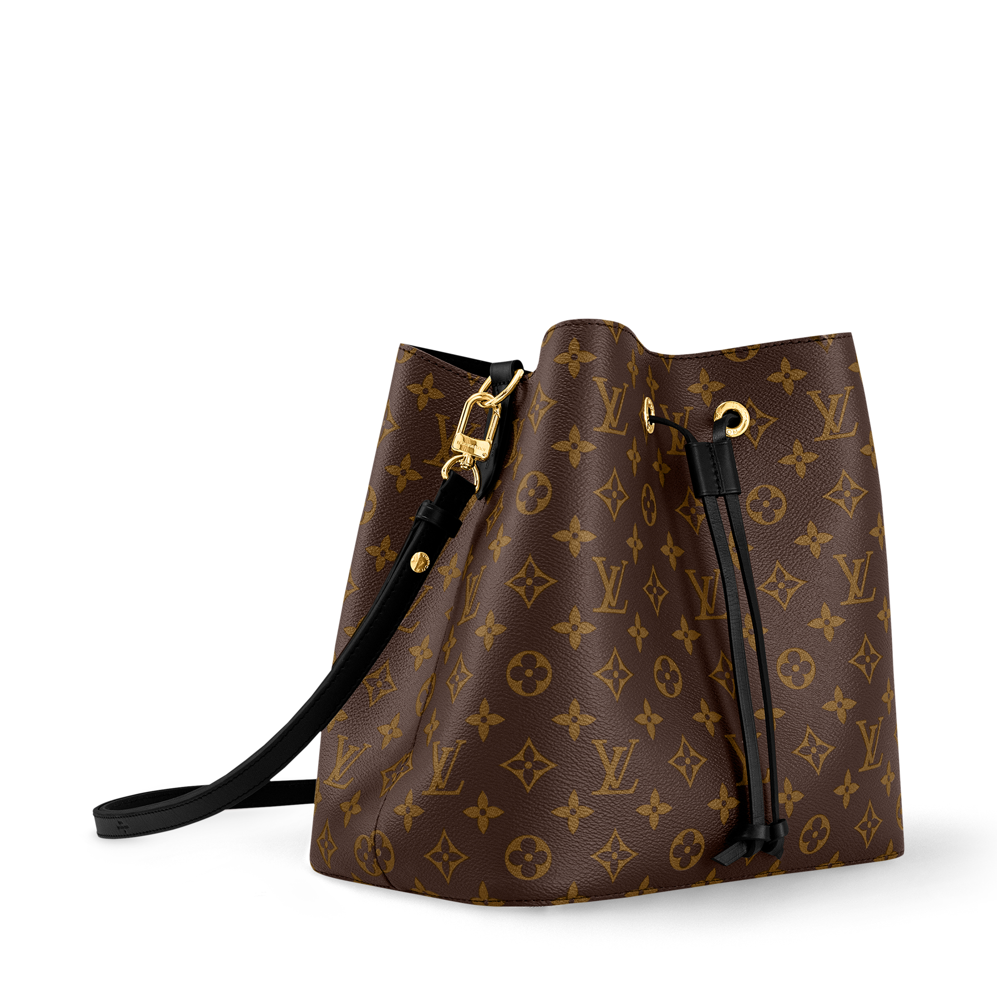 ルイ・ヴィトン  ネオノエ MM bell NéoNoé - Bolsa Bucket com Acabamento em Couro Vermelho | LOUIS